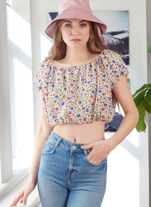 M8201 (PDF) | Misses' Tops | McCall's Patterns