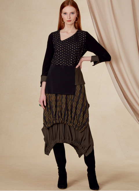 Vogue Patterns V1820 | Misses' Top and Skirt