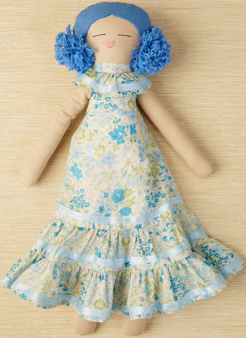 McCall's M8235 | 18" Cloth Dolls