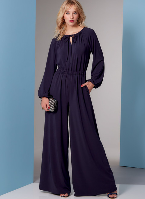 V1851 | Misses' and Misses' Petite Jumpsuit | Vogue Patterns