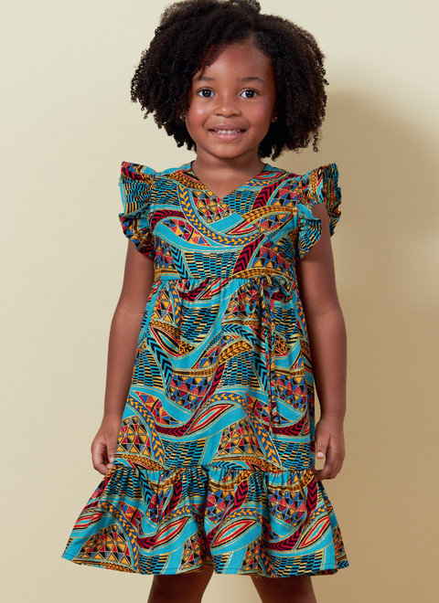 B6887 | Children's Dress | Butterick Patterns