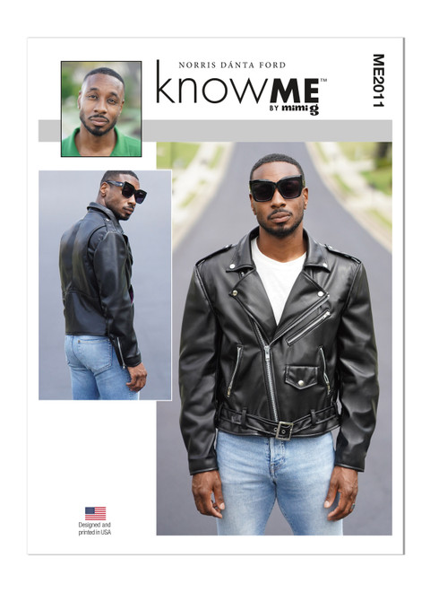 Know Me ME2011 | Men's Moto Jacket by Norris Dánta Ford