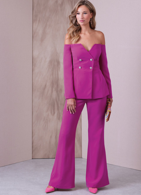 V1943 | Misses' Jacket and Pants | Vogue Patterns