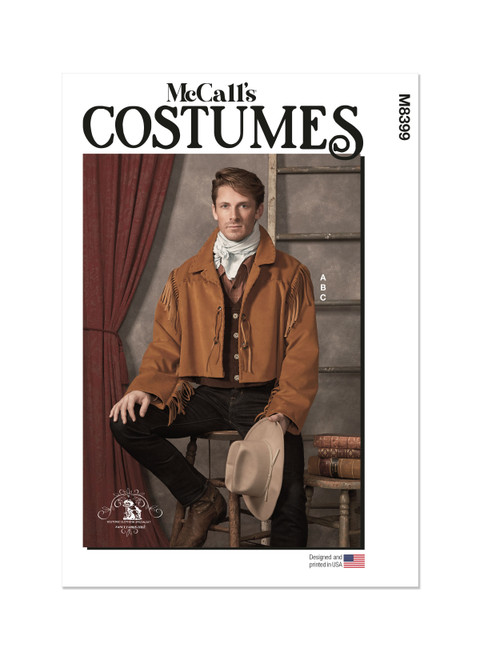 McCall's M8399 | Men's Costumes | Front of Envelope