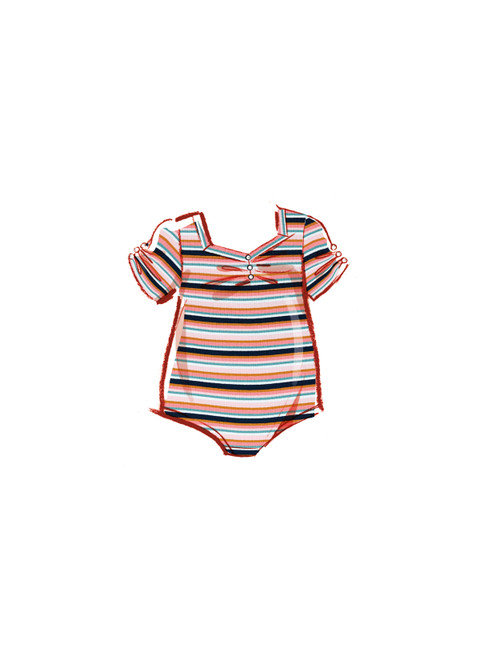 McCall's M8394 | Toddlers' Knit Bodysuits and Pants