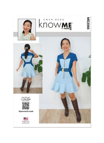 ME2066 (PDF) | Misses' Dress by Gwen Heng | Know Me