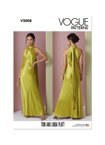 V2008 | Misses' Dress by Tom & Linda Platt Inc | Vogue Patterns
