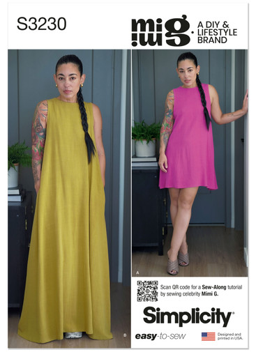 knee length dresses for ladies Maxi Dress Sewing Pattern