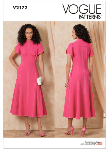 VOGUE　2冊 V2172 | Vogue Patterns Misses' Dress With Sleeve And Length