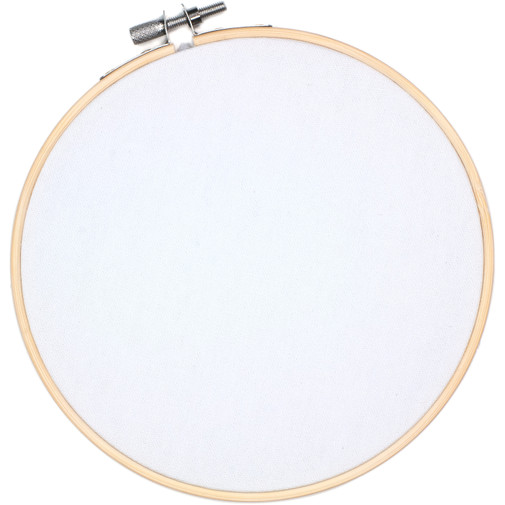 Embroidery Hoop White Sailcloth