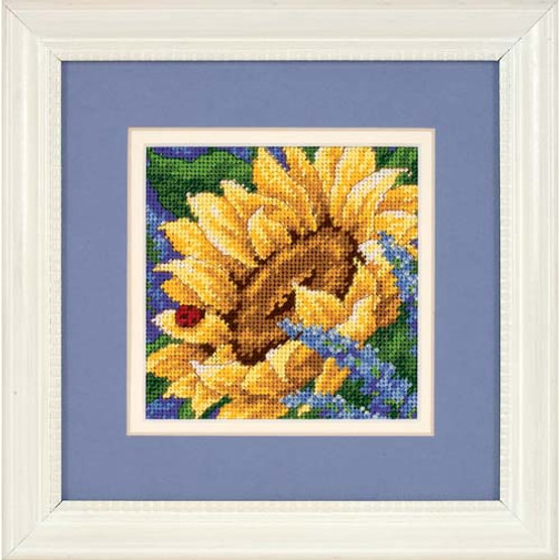 Sunflower and Ladybug Needlepoint 17066