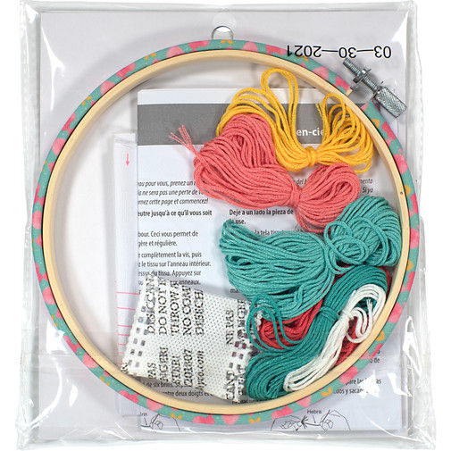 Rainbow Birth Record Embroidery 7276301