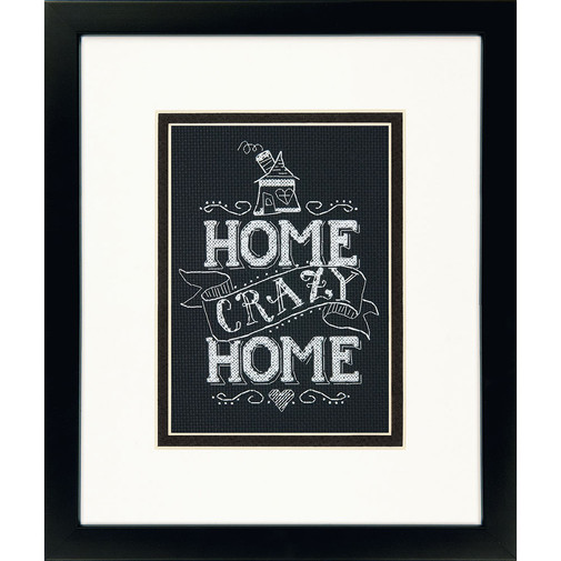 Home Crazy Home Counted Cross Stitch 7065149