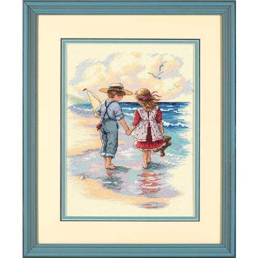 Holding Hands Counted Cross Stitch 13721