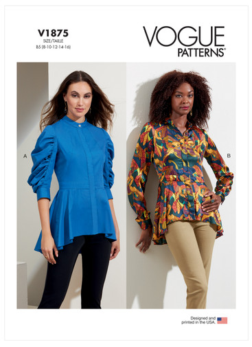 V1875 | Misses' Tops | Vogue Patterns