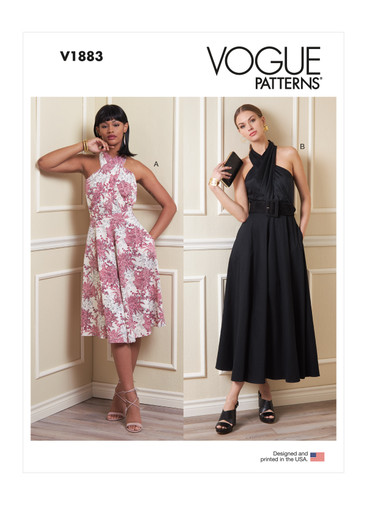 V1883 | Misses' Dress | Vogue Patterns