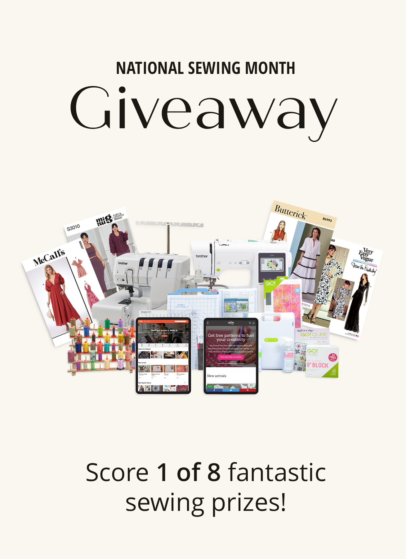 National Sewing Month Giveaway