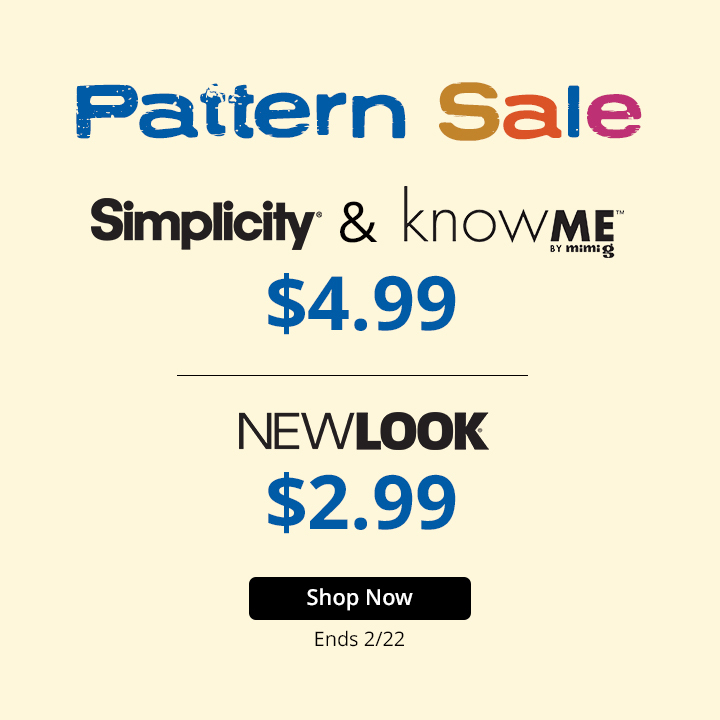 Patterns Sale Shop Now