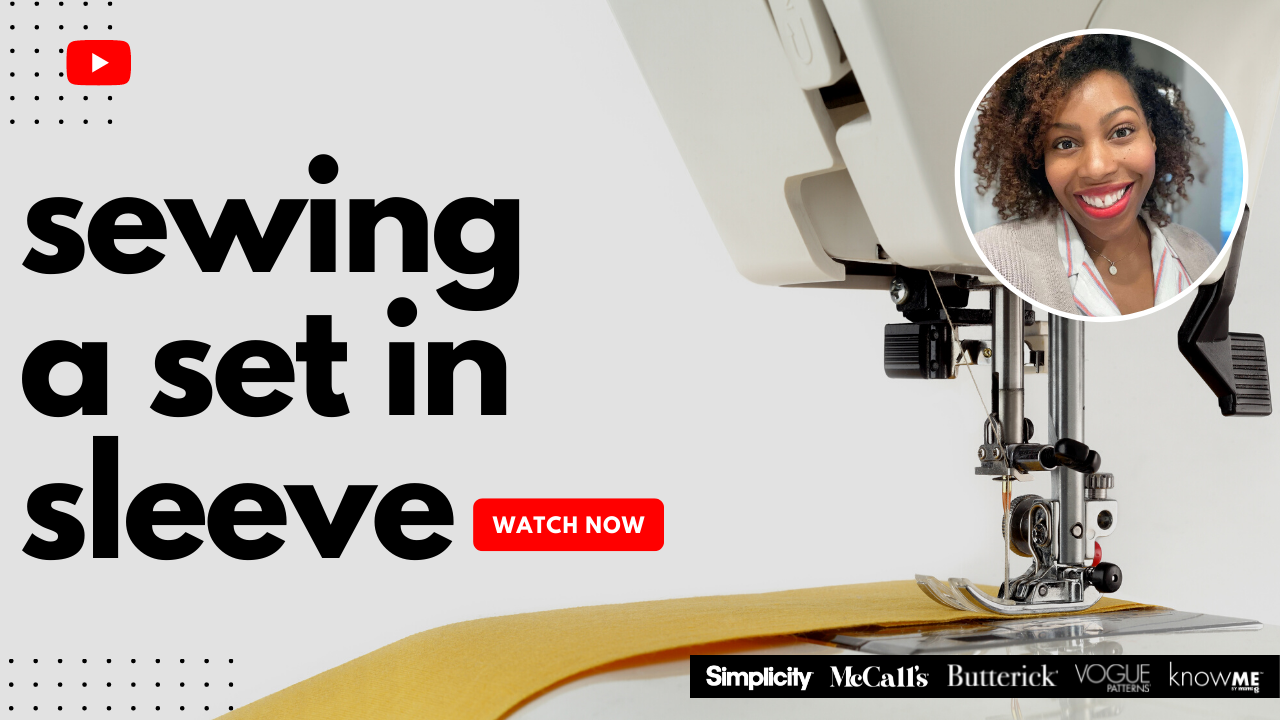 How to Sew: Set-in Sleeve