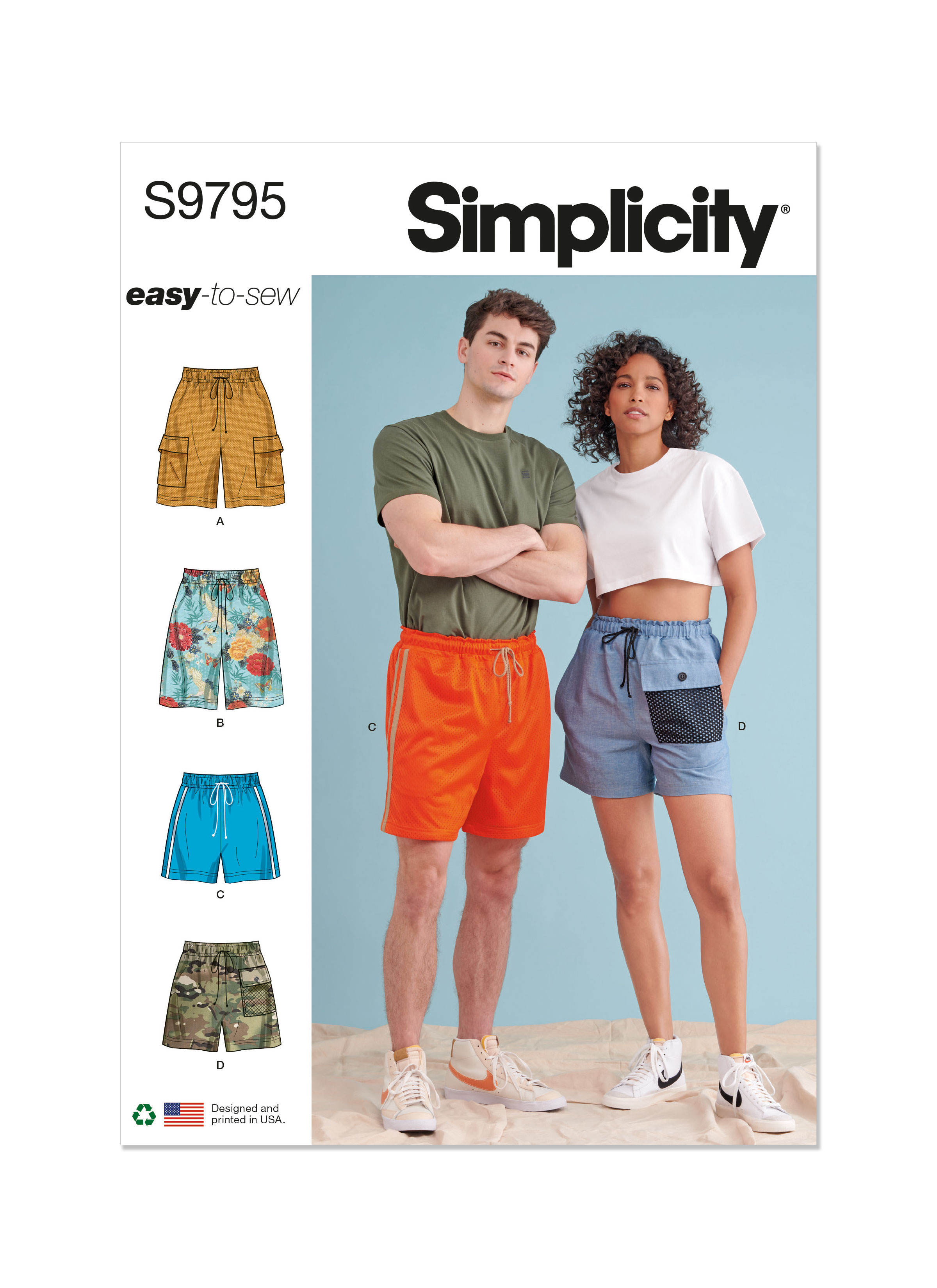 PDS9795 | Unisex Shorts | Simplicity