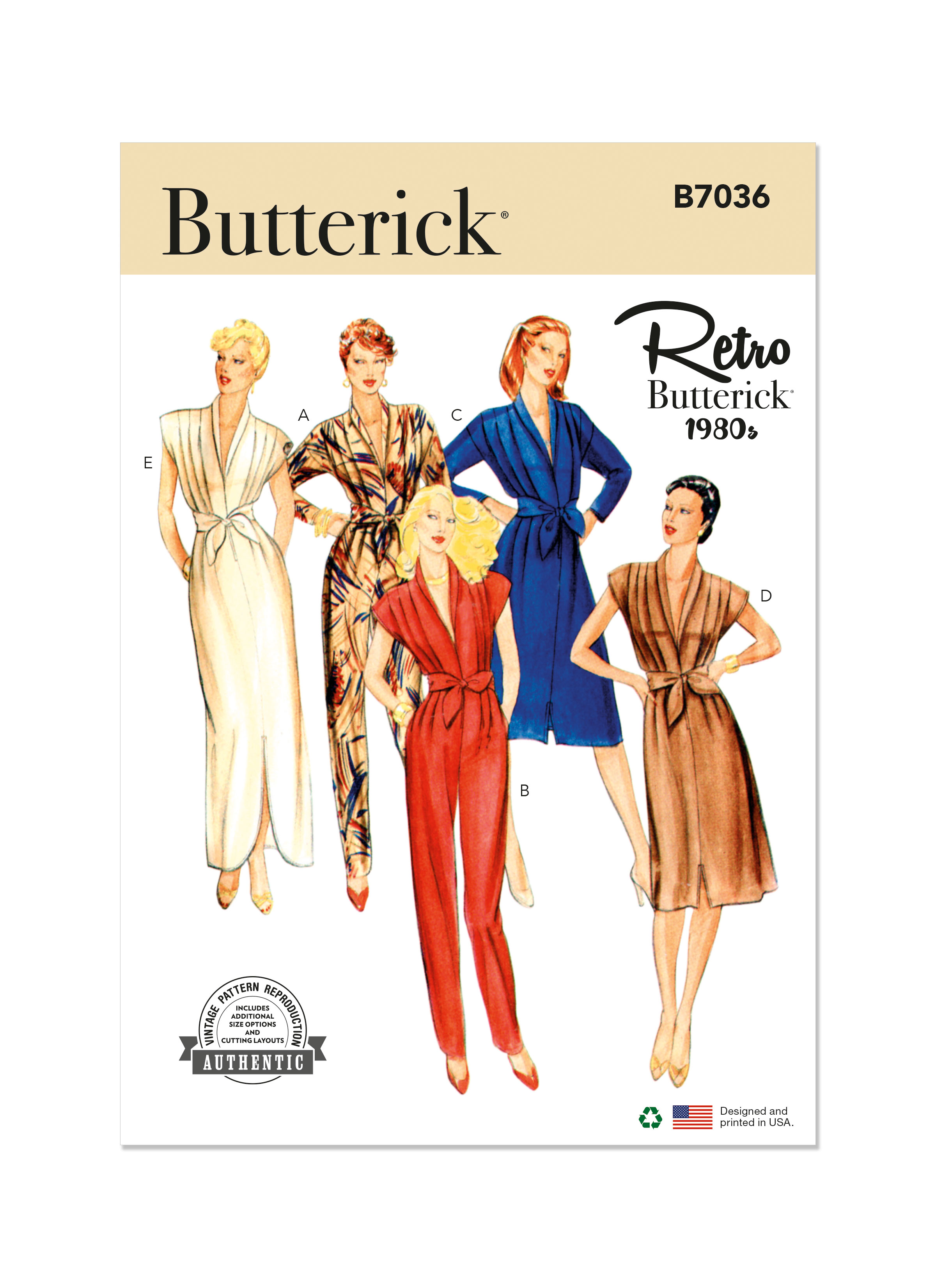My Favorite Patterns for Dressing アンティーク B7036 (PDF) - Simplicity.com