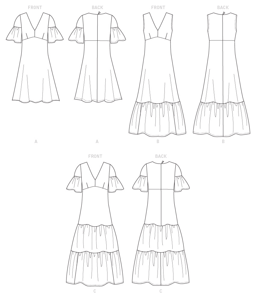 B6678 | Misses'/Misses' Petite Dress | Butterick Patterns