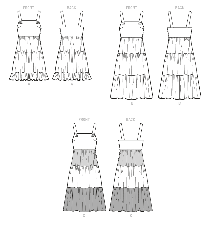 M8193 | Misses' Dresses | McCall's Patterns