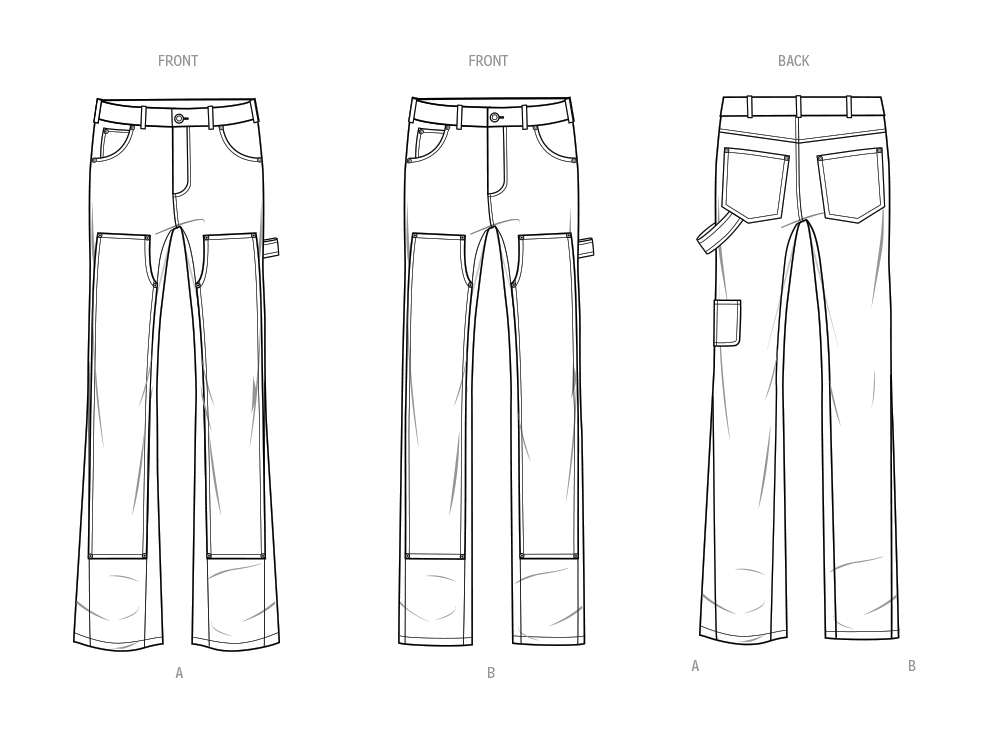 ME2024 | Men's Jeans by Norris Dánta Ford | Know Me Patterns