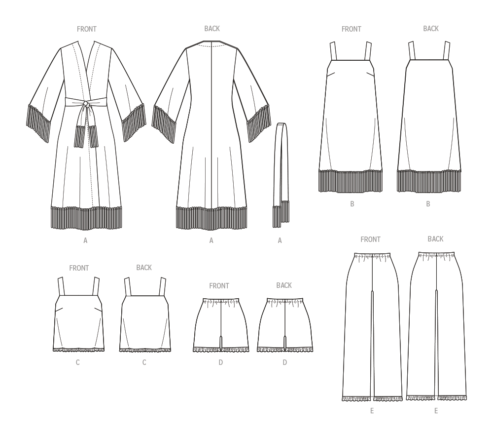M8392 | Misses' Sleepwear | McCall's Patterns