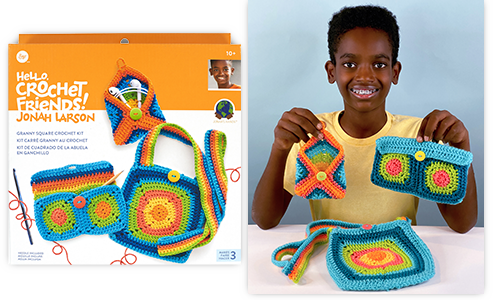 Jonah's Hands - Crochet kits for kids and beginners are