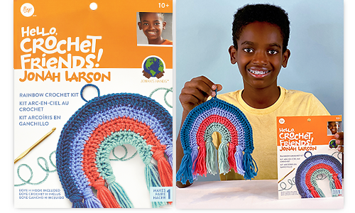 Jonah's Hands Crochet Rainbow Kit