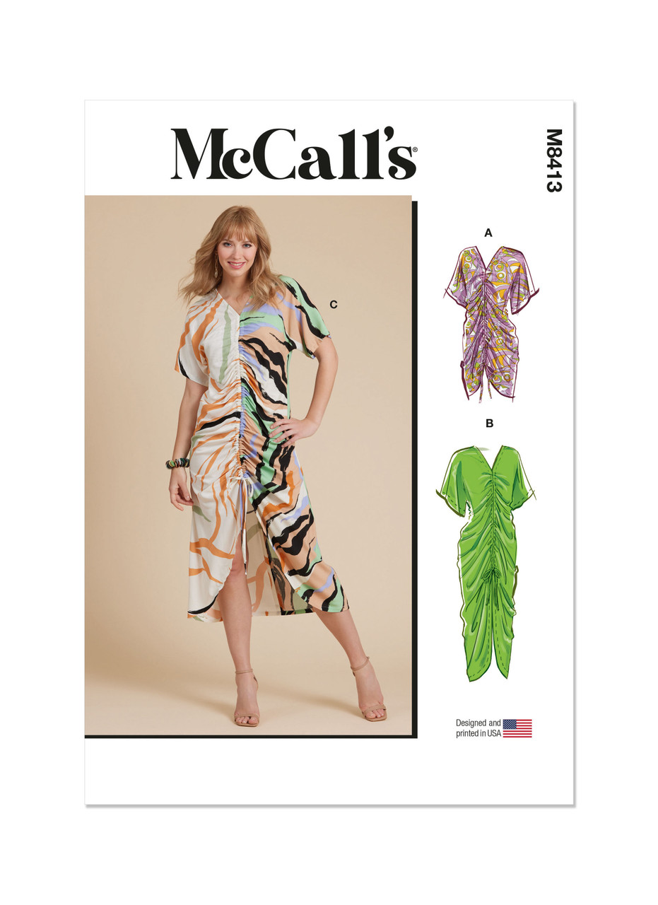 McCall's Misses' Caftan In Two Lengths | Front of Envelope