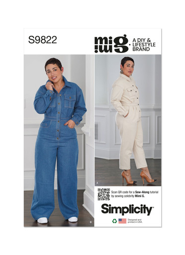 S9822 | Misses' Jumpsuits by Mimi G Style | Simplicity