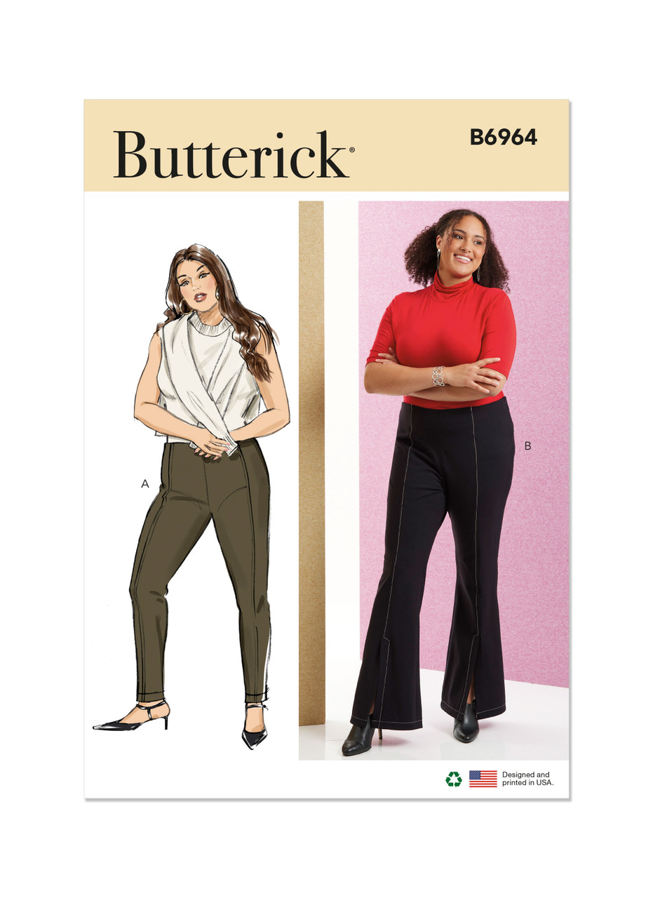 Butterick B6964 | Women's Pants | Front of Envelope