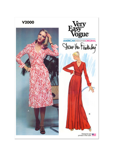V9278 | Misses' Slip-Style Dress with Back Zipper | Vogue