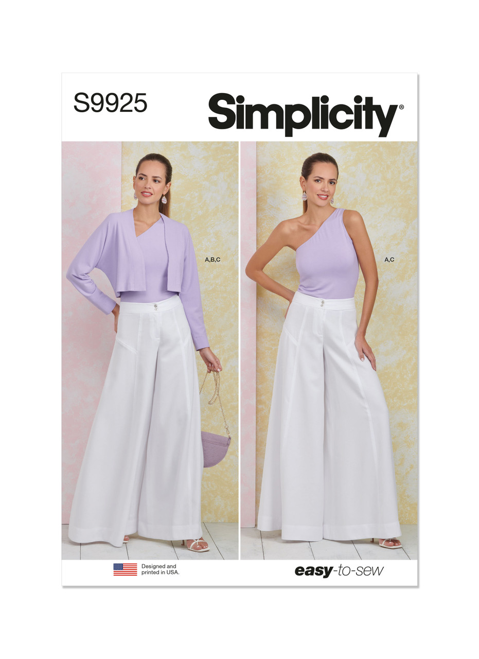 Simplicity S1463 TOPS MISSES (XXS-XS-S-M-L-XL-XXL) – Fabricville