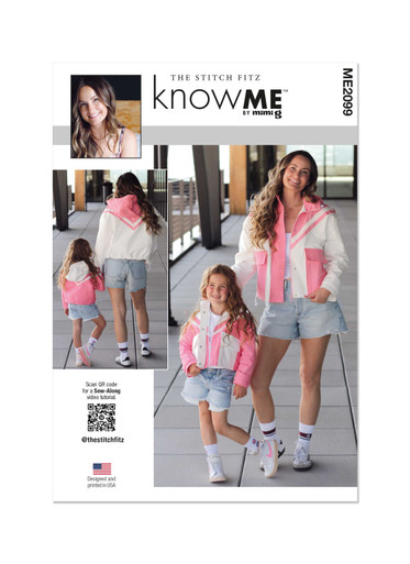 ME2099 | Children's and Misses' Jacket by The Stitch Fitz | Know Me