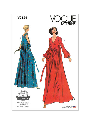 VOGUE Designer V1174 海外ドレス型紙 V2124_Front__79712.1744730836.