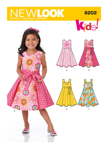 Simplicity Creative Patterns New Look 6205 Child's Dress, A (3-4-5-6-7-8)  in Kuwait - UO00ZO8OJ56 in undefined, Kuwait - UO00ZO8OJ56