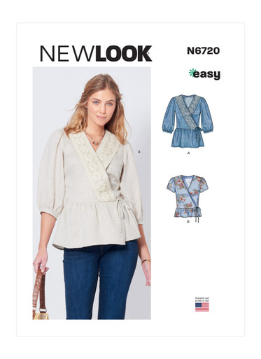 N6720 | Misses' Tops | New Look
