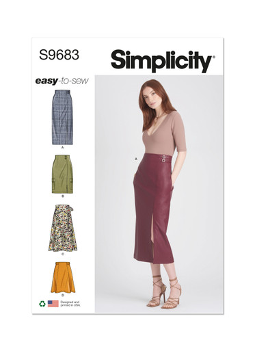 S9683 | Misses' Skirts | Simplicity
