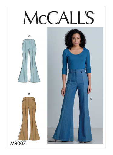 M8007 (PDF) | Misses' Pants | McCall's Patterns