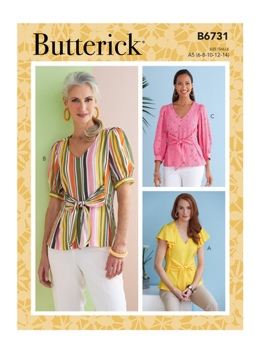 B6731 | Misses' Top | Butterick Patterns