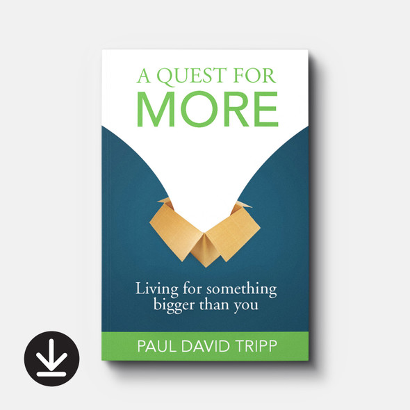 A Quest for More: Living for Something Bigger than You (eBook) Adult eBooks
