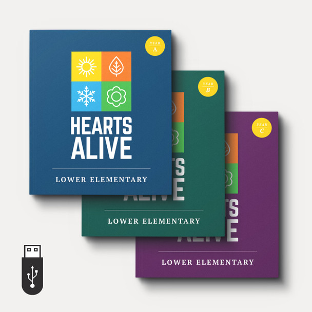 Hearts Alive: A Gospel Based Children's Lectionary Curriculum (Year A-Year C, Lower Elementary)