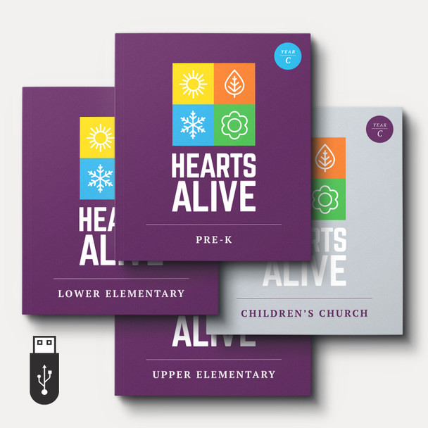 Hearts Alive: A Gospel Based Children's Lectionary Curriculum (Year C, All Grades & Children's Church)