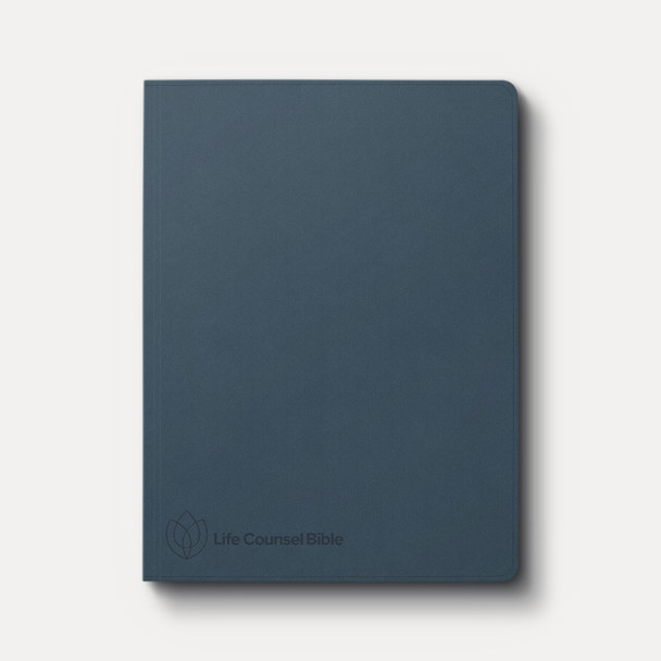 CSB Life Counsel Bible: Practical Wisdom for All of Life (Slate Blue LeatherTouch)