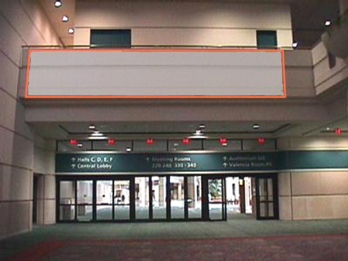 Hall B4 Handrail Facing South