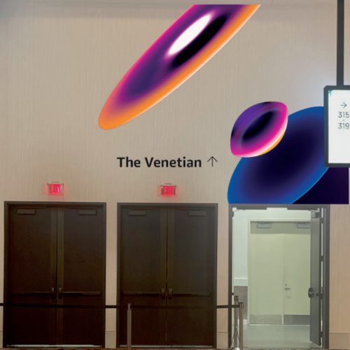 Caesars Forum - Wall Decal