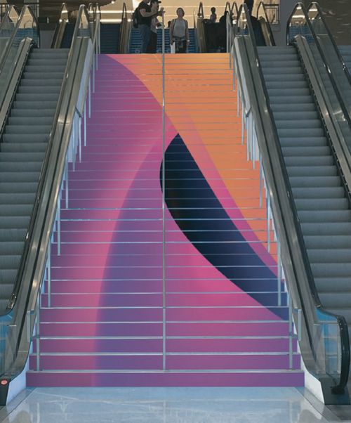 Caesars Forum - Stair Decals